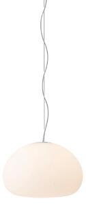 Lampa Wisząca Muuto, biały, salon, szkło