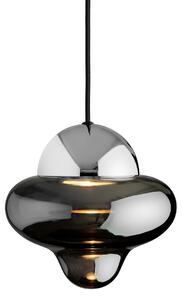 Lampa Wisząca DESIGN BY US, Nutty, ściemnialny, szary, salon, szkło, design