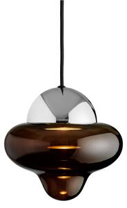 Lampa Wisząca DESIGN BY US, Nutty, ściemnialny, brąz rdzawy, salon, szkło, design