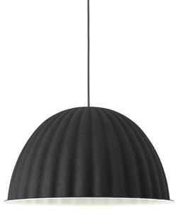 Lampa Wisząca Muuto, ściemnialny, czarny, jadalnia, tkanina | tekstylia
