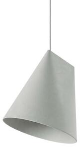 Lampa Wisząca Moebe, szary, salon, inny materiał