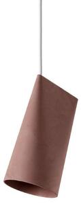 Lampa Wisząca Moebe, czerwony, salon, inny materiał