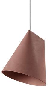 Lampa Wisząca Moebe, czerwony, salon, inny materiał