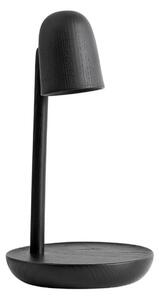 Lampa Stołowa Muuto, czarny, salon, drewno