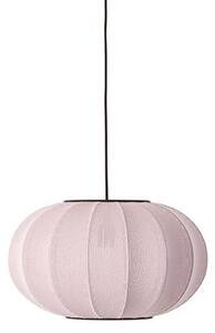 Lampa Wisząca Made By Hand, pudrowy róż, sypialnia, aluminium