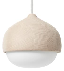 Lampa Wisząca MATER, Terho M, ściemnialny, drewniany, salon, drewno, design