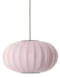 Lampa Wisząca Made By Hand, pudrowy róż, sypialnia, aluminium