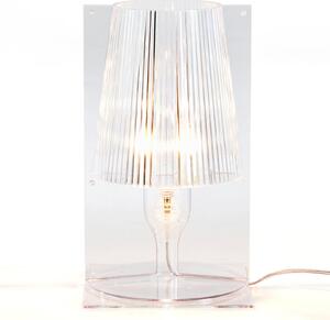 Lampa Stołowa Kartell, Take, transparentny, salon, tworzywo sztuczne, design