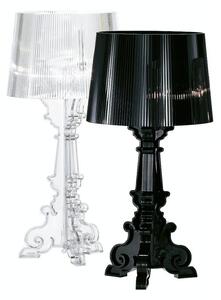 Lampa Stołowa Kartell, Bourgie, ściemnialny, transparentny, salon, tworzywo sztuczne, design