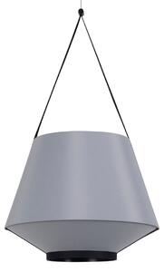 Lampa Wisząca Forestier, Carrie S, ściemnialny, szary, salon, tkanina | tekstylia, design