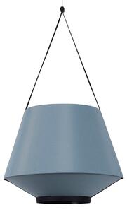 Lampa Wisząca Forestier, Carrie S, ściemnialny, niebieski, salon, tkanina | tekstylia, design