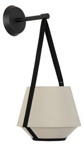 Lampa Ścienna Forestier, Carrie XS, ściemnialny, zielony, salon, tkanina | tekstylia, design