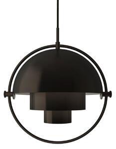 Lampa Wisząca GUBI, Multi-Lite, ściemnialny, czarny, salon, metal, design