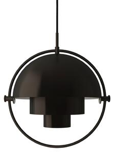 Lampa Wisząca GUBI, Multi-Lite, ściemnialny, czarny, salon, metal, design