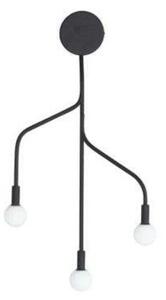 Lampa Ścienna Normann Copenhagen, czarny, salon, metal