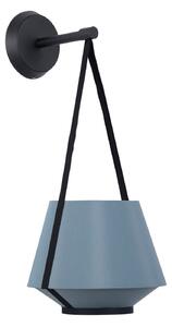 Lampa Ścienna Forestier, Carrie XS, ściemnialny, niebieski, salon, tkanina | tekstylia, design