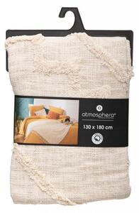 Narzuta na łóżko Inca 130x180 cm kremowa