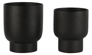 Metalowe osłonki na doniczki zestaw 2 szt. ø 16 cm Fulda – House Nordic