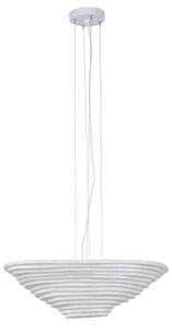 Lampa Wisząca Forestier, Nebulis, ściemnialny, biały, salon, tkanina | tekstylia, design