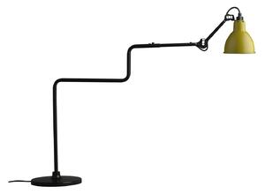 Lampa Stołowa Lampe Gras, żółty, salon, metal