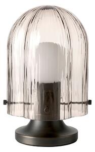 Lampa Stołowa GUBI, Seine, antyczny mosiądz, salon, szkło, design