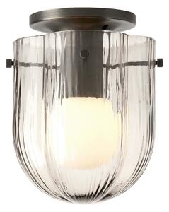 Lampa Sufitowa GUBI, Seine, ściemnialny, antyczny mosiądz, salon, szkło, design