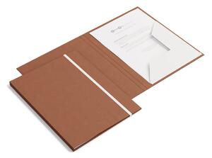 Kartonowy organizer na dokumenty Paulina Restore Paper Laminate A4 – Bigso