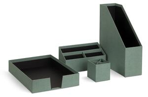 Kartonowe organizery zestaw 4 szt. Hugo Canvas Paper Laminate – Bigso