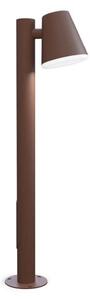 Zewnętrzna Lampa Belid, ściemnialny, brąz rdzawy, taras, metal