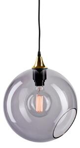 Lampa Wisząca DESIGN BY US, szary, szkło
