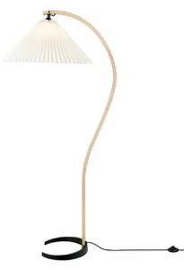 Lampa Podłogowa GUBI, Timberline, drewniany, salon, drewno, design