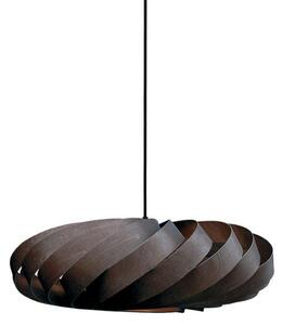 Lampa Wisząca Tom Rossau, brąz rdzawy, salon, drewno