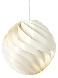 Lampa Wisząca GUBI, Turbo, ściemnialny, biały, salon, aluminium, design