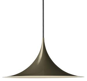 Lampa Wisząca GUBI, Semi, ściemnialny, brąz rdzawy, salon, metal, design