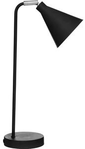 Lampka biurkowa Linn czarna 45,5 cm