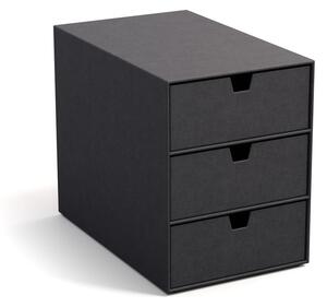 Kartonowy organizer z szufladką Ingrid Canvas Paper Laminate – Bigso