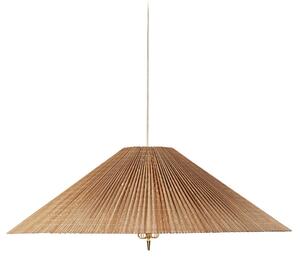 Lampa Wisząca GUBI, 1972, ściemnialny, drewniany, salon, bambus, design