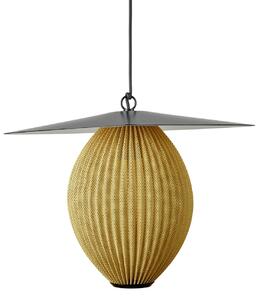 Zewnętrzna Lampa GUBI, Satellite, czarny, balkon, stal szlachetna, design