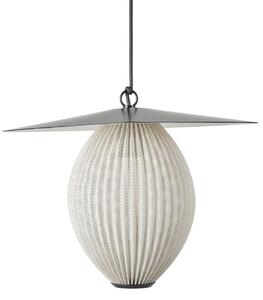 Zewnętrzna Lampa GUBI, Satellite, czarny, balkon, stal szlachetna, design