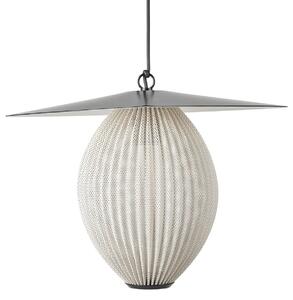 Zewnętrzna Lampa GUBI, Satellite, czarny, balkon, stal szlachetna, design
