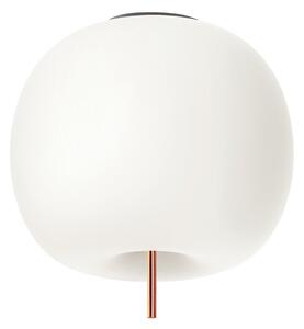 Lampa Sufitowa kdln, KUSHI 33, ściemnialny, biały, salon, szkło, design
