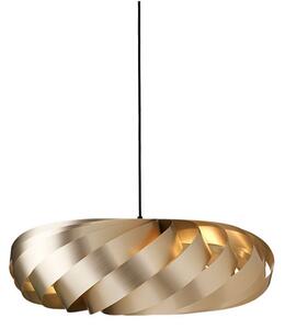 Lampa Wisząca Tom Rossau, złoty | mosiężny, salon, aluminium