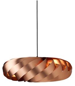 Lampa Wisząca Tom Rossau, miedziany, salon, aluminium