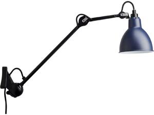Lampa Ścienna Lampe Gras, niebieski, salon, metal