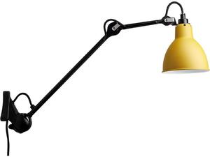 Lampa Ścienna Lampe Gras, żółty, salon, metal
