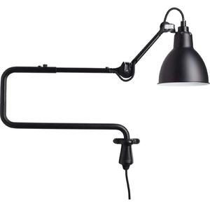 Lampa Ścienna Lampe Gras, czarny, salon, metal
