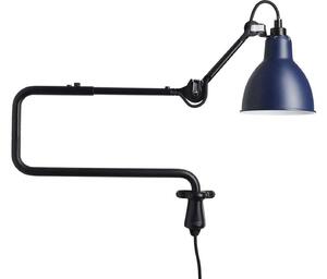 Lampa Ścienna Lampe Gras, niebieski, salon, metal
