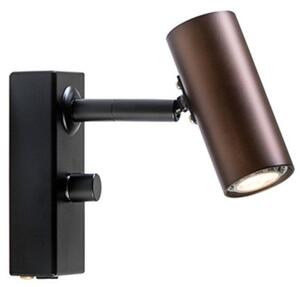 Lampa Ścienna Belid, szary, sypialnia, metal