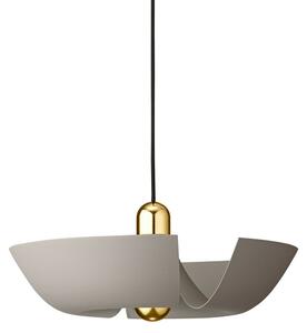 Lampa Wisząca AYTM, Cycnus, ściemnialny, szary, salon, aluminium, design