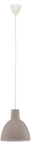 Lampa Wisząca Louis Poulsen, Toldbod 250, ściemnialny, szary, salon, metal, design